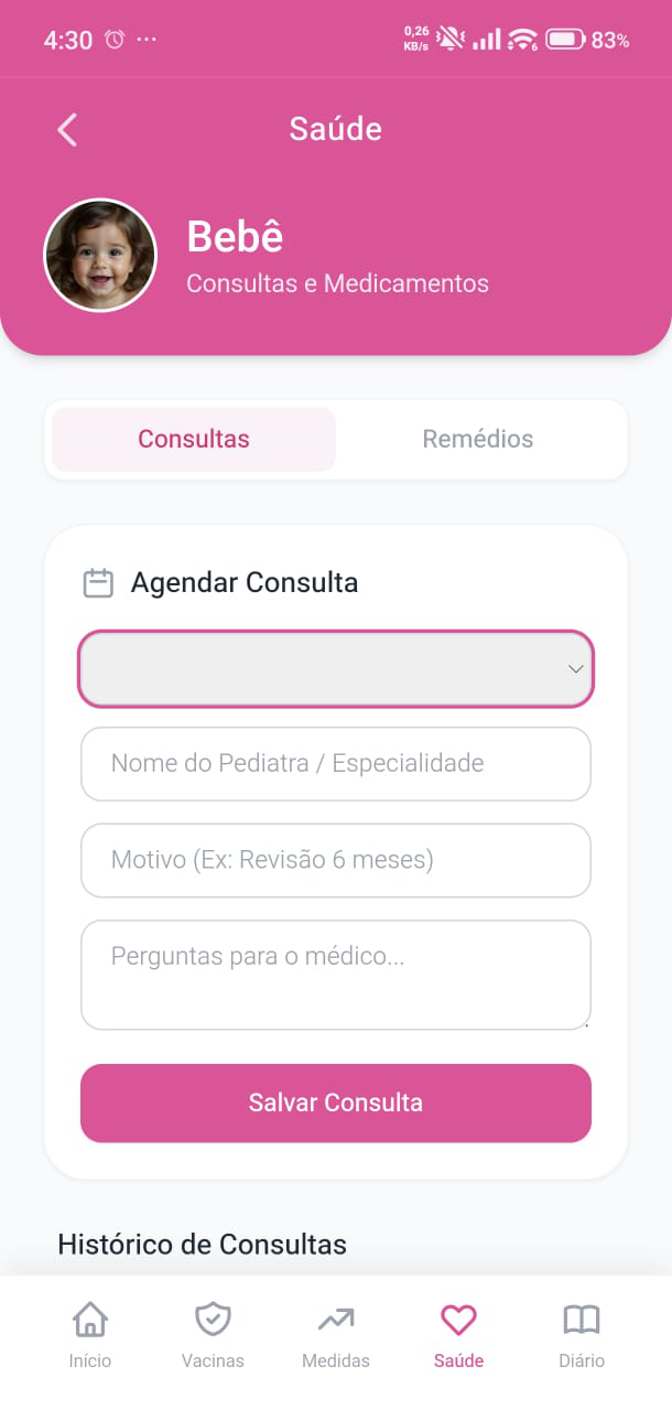 Controle de Saúde