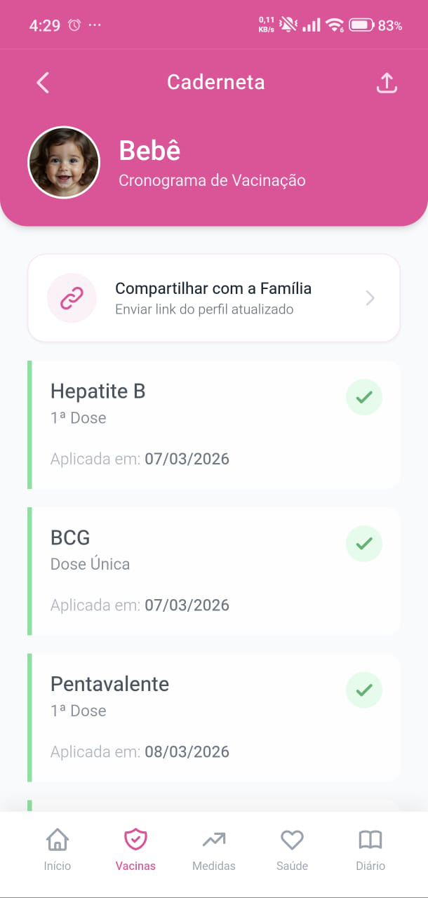 Calendário de Vacinas